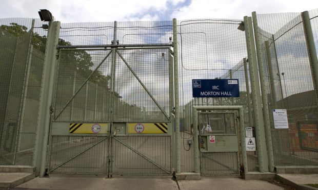 Morton Hall immigration removal centre in Lincolnshire. 