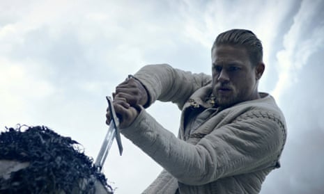 Get out ... Charlie Hunnam in King Arthur: Legend of the Sword.