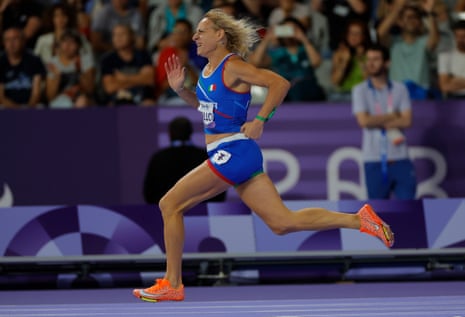 Transgender sprinter Valentina Petrillo fails to reach 400m final on Paralympic debut | Paris Paralympic Games 2024 | The Guardian