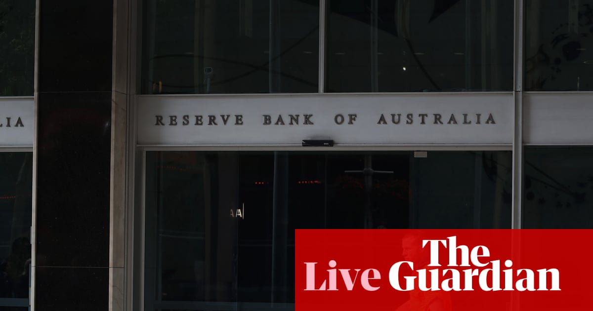 Australia news live: Reserve Bank holds cash rate at 3.6%; cries of ‘shame’ as Coalition opposes apology to First Peoples in Victorian parliament
