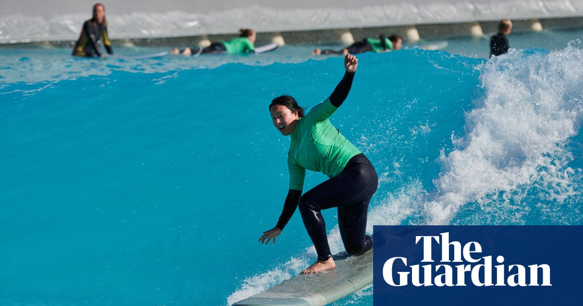 ‘Falling face first into a wall of chlorinated water’: a beginner’s guide to inland surfing