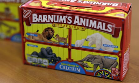 Free at last: Animals Crackers change design after pressure from Peta |  Food | The Guardian