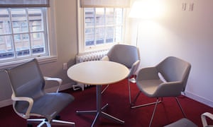 A meeting room at Extend Fertility.