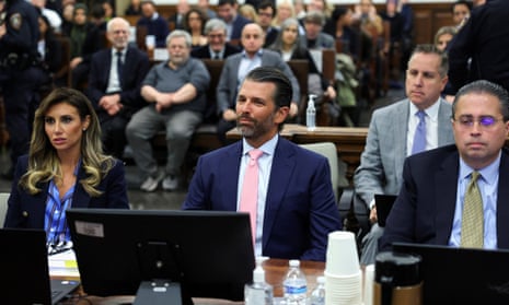 Donald Trump Jr tells court ‘I don’t recall’ in response to questions ...