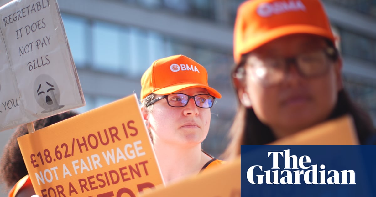 Fewer resident doctors thought to have gone on strike than in last year's NHS stoppage