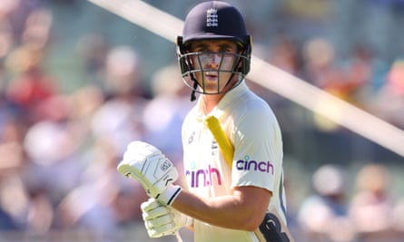 Dan Lawrence, the least experienced batsman in England’s top six for the Test against New Zealand, handled the occasion the best.