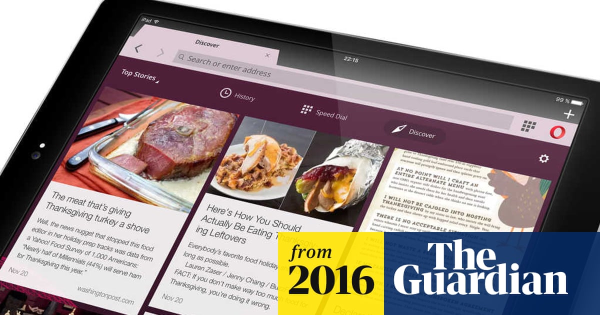 Browser Maker Opera In Line For 1 2bn Acquisition By Chinese Consortium Web Browsers The Guardian