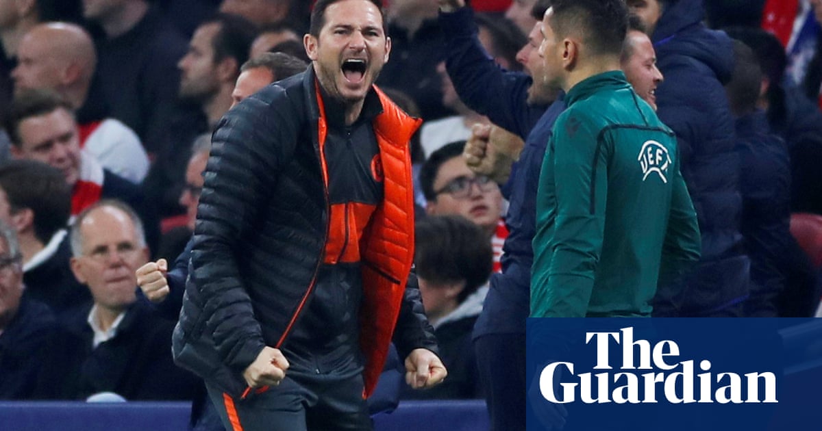 Frank Lampard urges Chelsea to sustain new blueprint after ‘huge’ win over Ajax