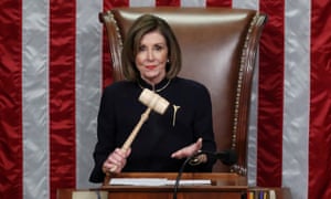 Nancy Pelosi On Trump And The Power Of The Gavel He Ll Be Impeached For Ever Us News The Guardian