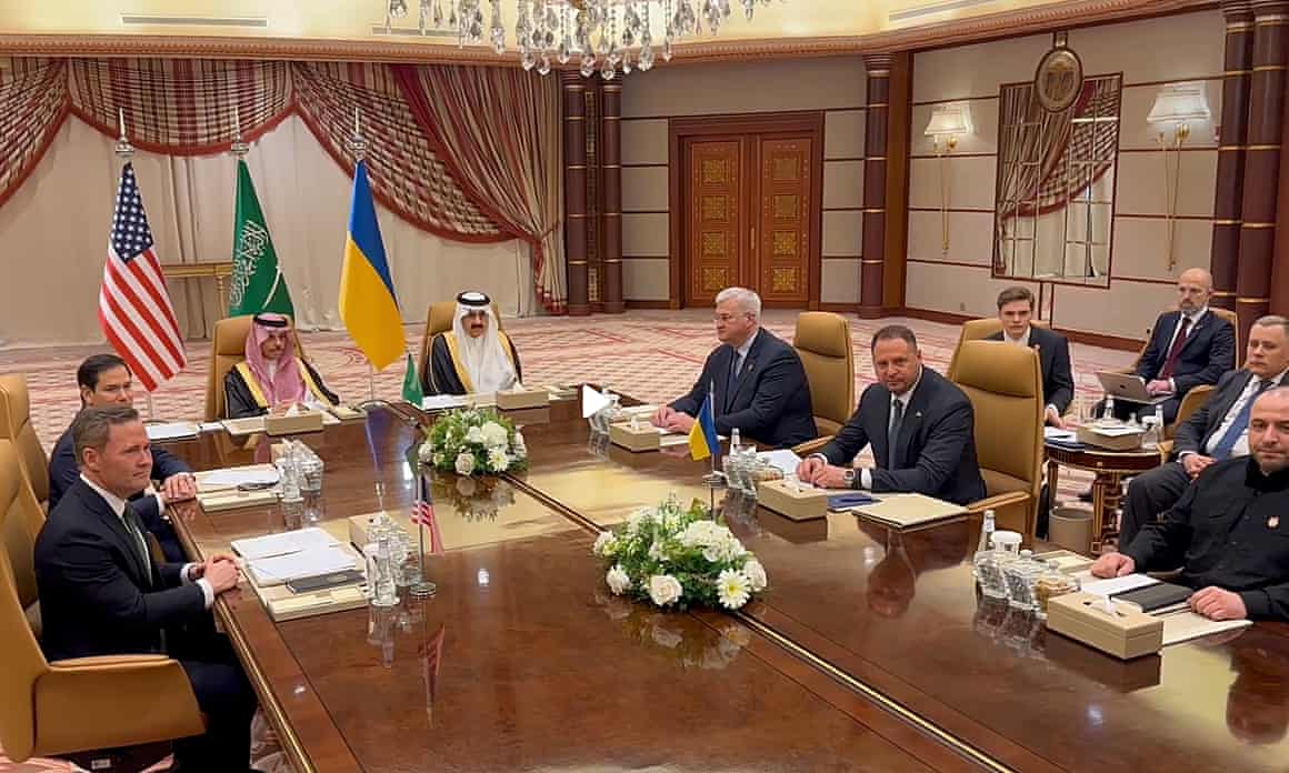 US-Ukraine talks in Jeddah.