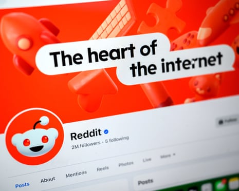 Reddit overtakes TikTok in UK thanks to search algorithms and gen Z | Reddit | The Guardian
