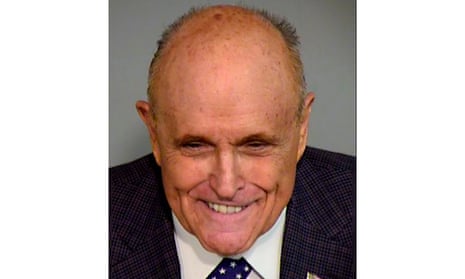 Rudy Giuliani says he's 'very, very proud' of actions after taking Arizona mug shot | Rudy Giuliani | The Guardian