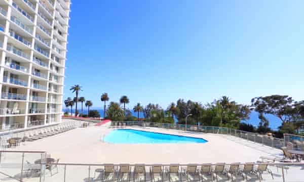 The Waverly complex on Ocean Avenue, Santa Monica.