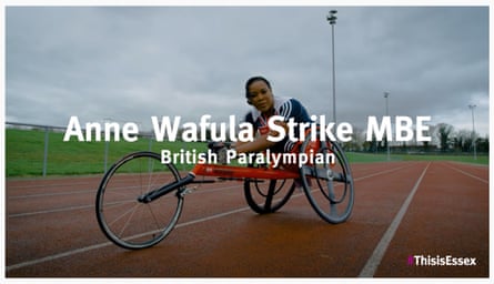 Anne Wafula Strike, MBE, British Paralympian