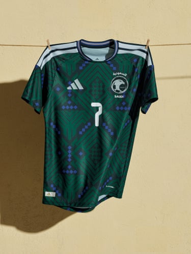 Saudi Arabia’s home shirt