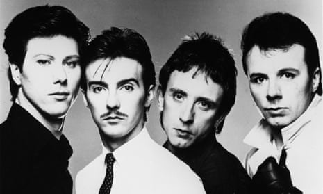 ‘Afterwards everyone wanted us to write a song called Berlin or Paris’ … from left, Warren Cann, Midge Ure, Chris Cross and Billy Currie.