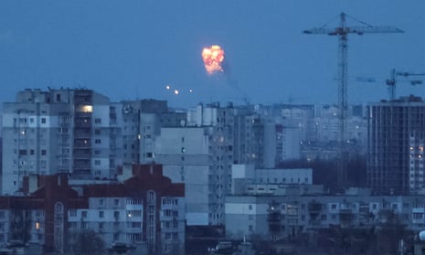 Russian drone and missile strikes on Ukrainian cities kill five
