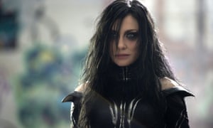 Justnot enough time to do her magic … Cate Blanchett as Hela in Thor: Ragnarok