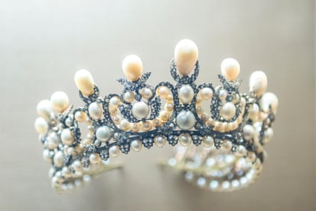 Cash grab … Empress Eugenie’s tiara from the Louvre’s collection.