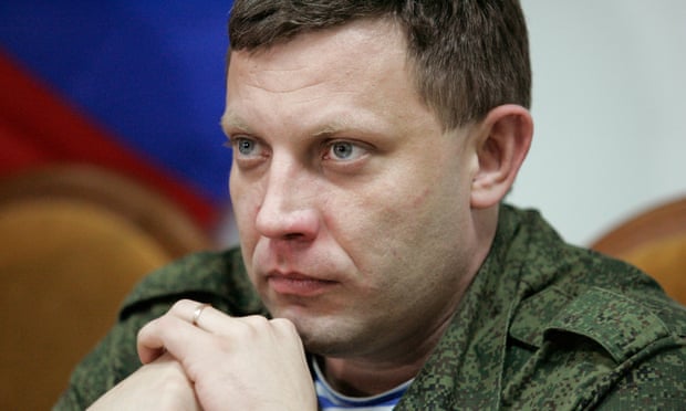 Alexander Zakharchenko, the leader of self-proclaimed Donetsk People’s Republic (DPR).