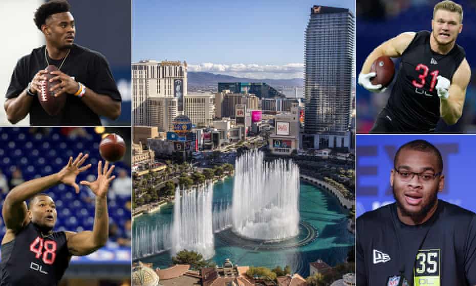The future stars of the NFL will be in Las Vegas on Thursday evening for the draft