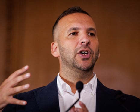 Leader of the Green party of England and Wales, Zack Polanski
