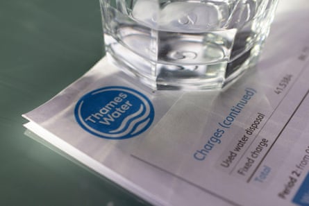 A Thames Water bill