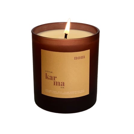 Little Karma nom uplifting refillable candle