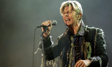 David Bowie, who died this year. 
