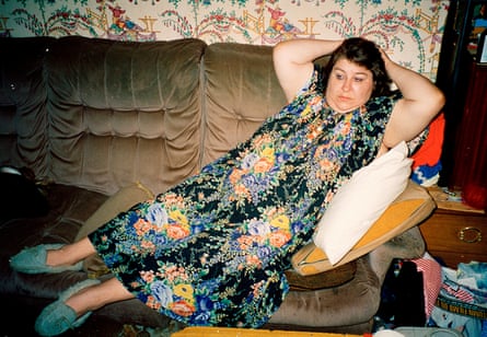 A shot Richard Billingham took of his mother, Liz, from the Ray’s a Laugh series.