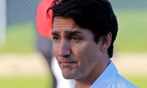 Canada's Prime Minister Justin Trudeau campaigns in Fredericton, New Brunswick