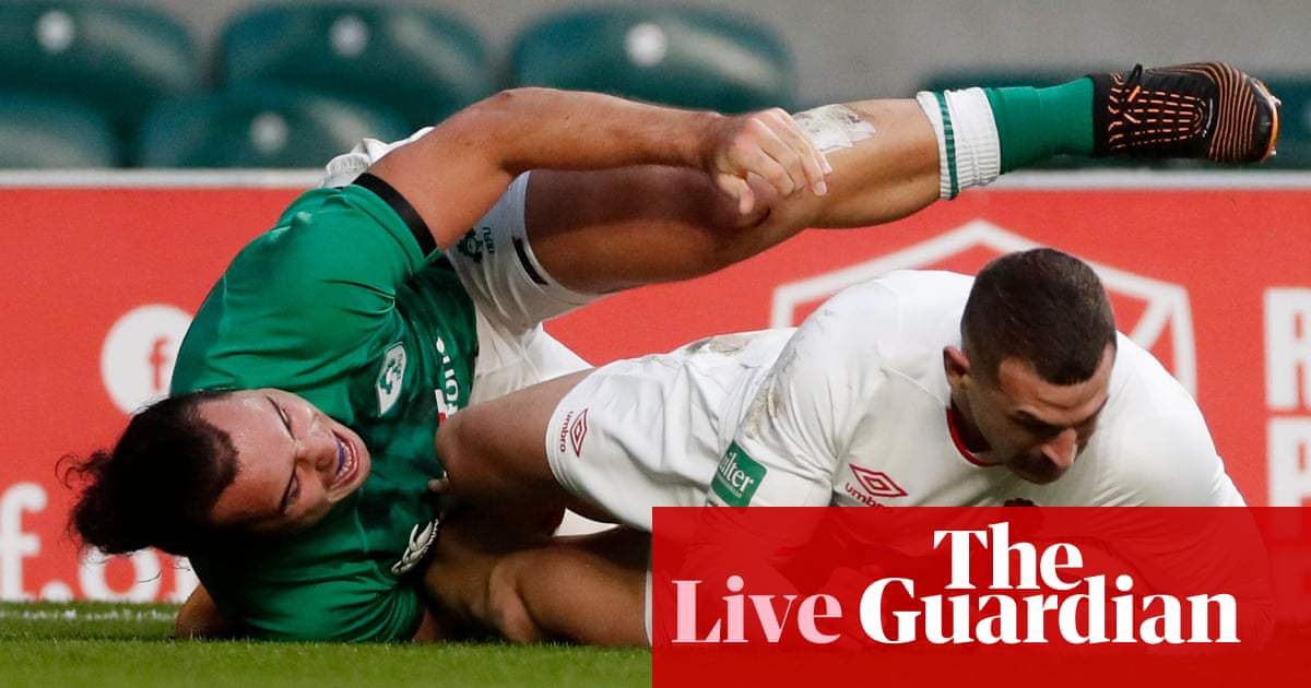 England v Ireland: Autumn Nations Cup – live!