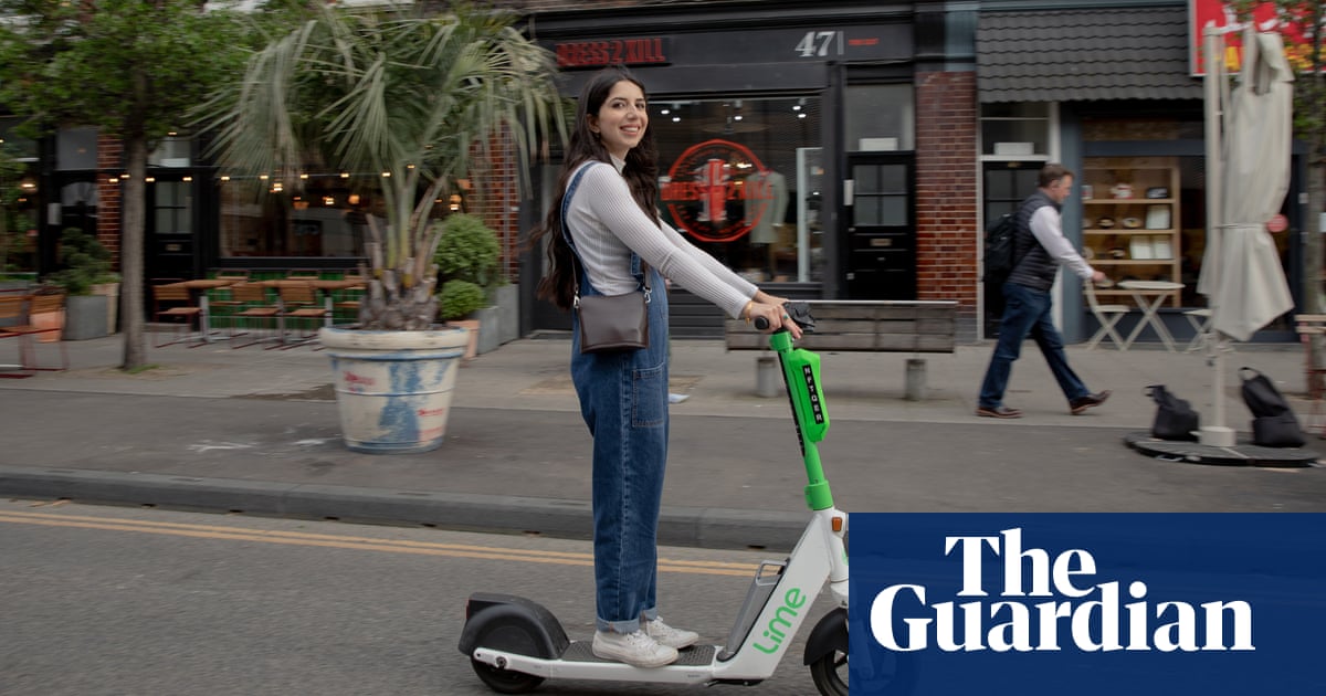‘I know they’re exciting – but calm down!’ Britain’s love-hate affair with the e-scooter
