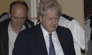 Dominic Cummings and Boris Johnson