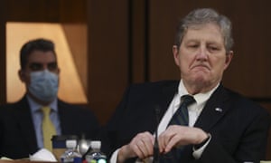 Senator John Neely Kennedy delivers his opening statement during the confirmation hearing of judge Amy Coney Barrett.