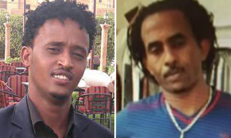 Medhany Tesfamariam Berhe (left) says he was mistaken for Medhanie Yehdego Mered (right)