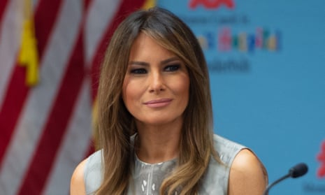 Melania Trump said James appeared to be doing ‘good things on behalf of our next generation’.