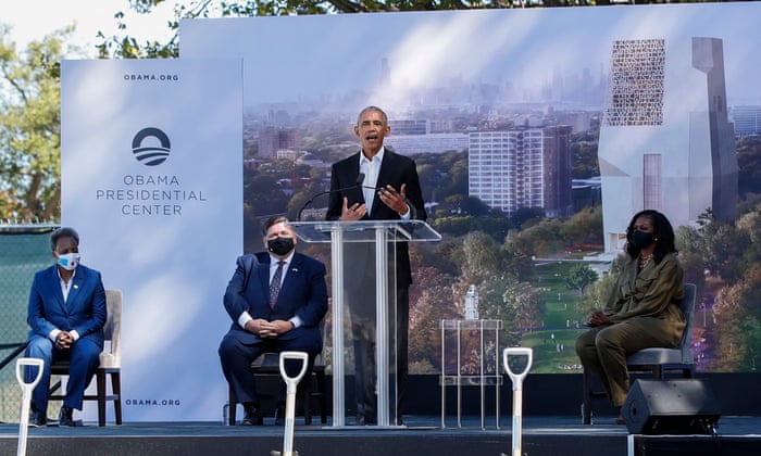 Chicago's south side residents fear Obama Center will displace them | Chicago | The Guardian