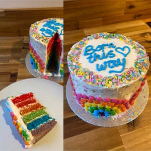 Eve's rainbow cake