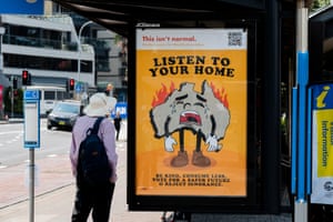 Listen to Your Home by Callum Preston, installed in a bus shelter