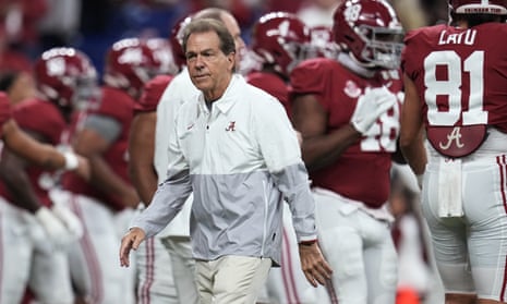 Saban is a narcissist': why two star college football coaches are at war |  College football | The Guardian