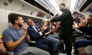 Sadiq Khan applauds Hussain Manawer