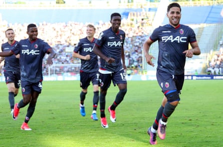 Saphir Taider gives Bologna the lead against Juventus.