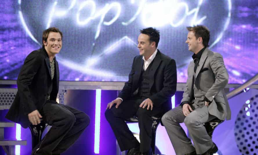 Avec Ant et Dec en 2003.