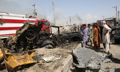 A bomb attack in Kabul on 3 September which killed 16 people.