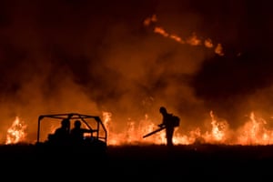 The fire on Saddleworth