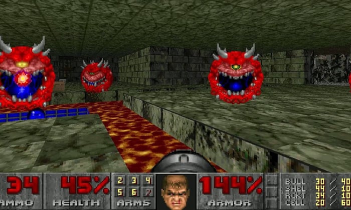 Doom Creator John Romero On What S Wrong With Modern Shooter Games Games The Guardian - best roblox gun games 2020