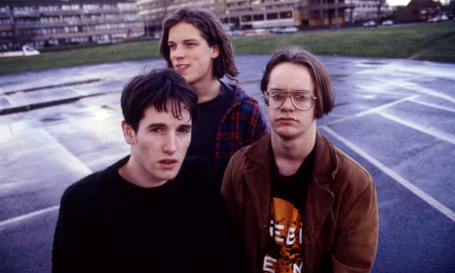 (left to right) Tim Wheeler, Mark Hamilton and Rick McMurray of Ash in 1994