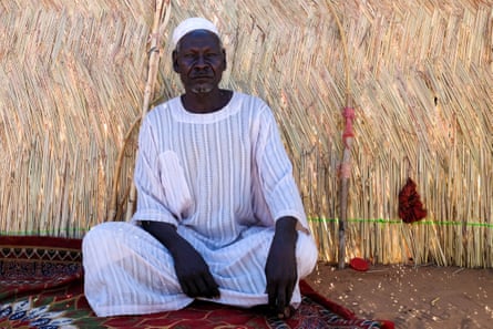 Gamar Ibrahim, who saw two nephews and son-in-law killed in front of him.