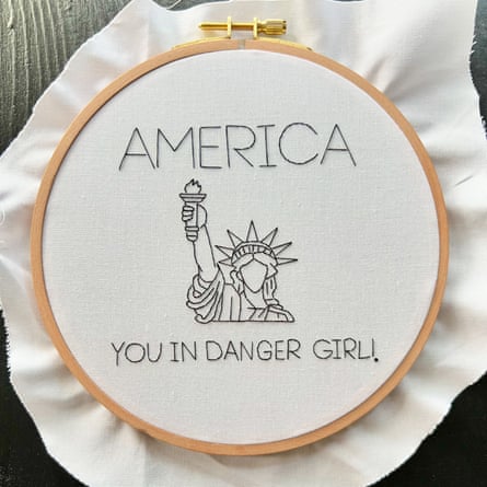 an embroidery pattern